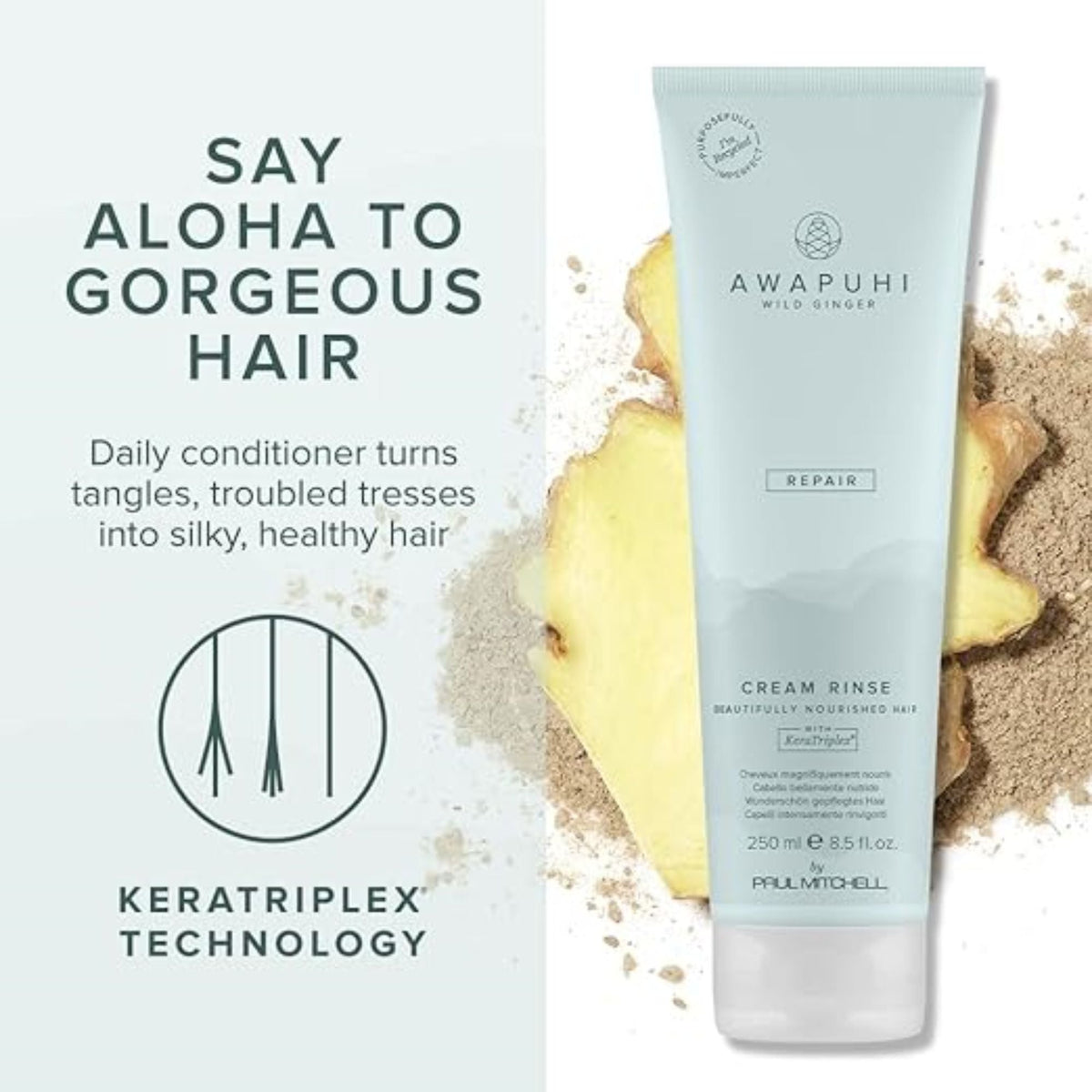 Paul Mitchell Awapuhi Wild Ginger: The Luxury Repair Treatment Your Damaged Hair Needs
