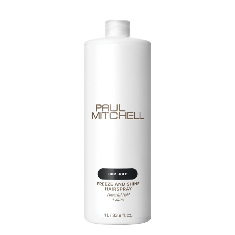 Paul Mitchell 1 Litre salon size — Freeze and Shine 1000ml bottle
