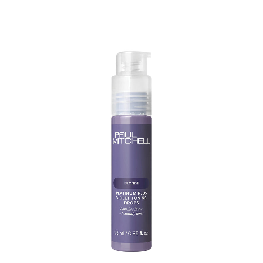 Paul Mitchell Platinum Plus Violet Toning Drops - 25 ml Paul Mitchell Platinum Plus Violet Toning Drops
