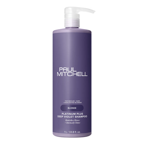 Paul Mitchell Platinum Plus Deep Violet Shampoo – 1000 ml