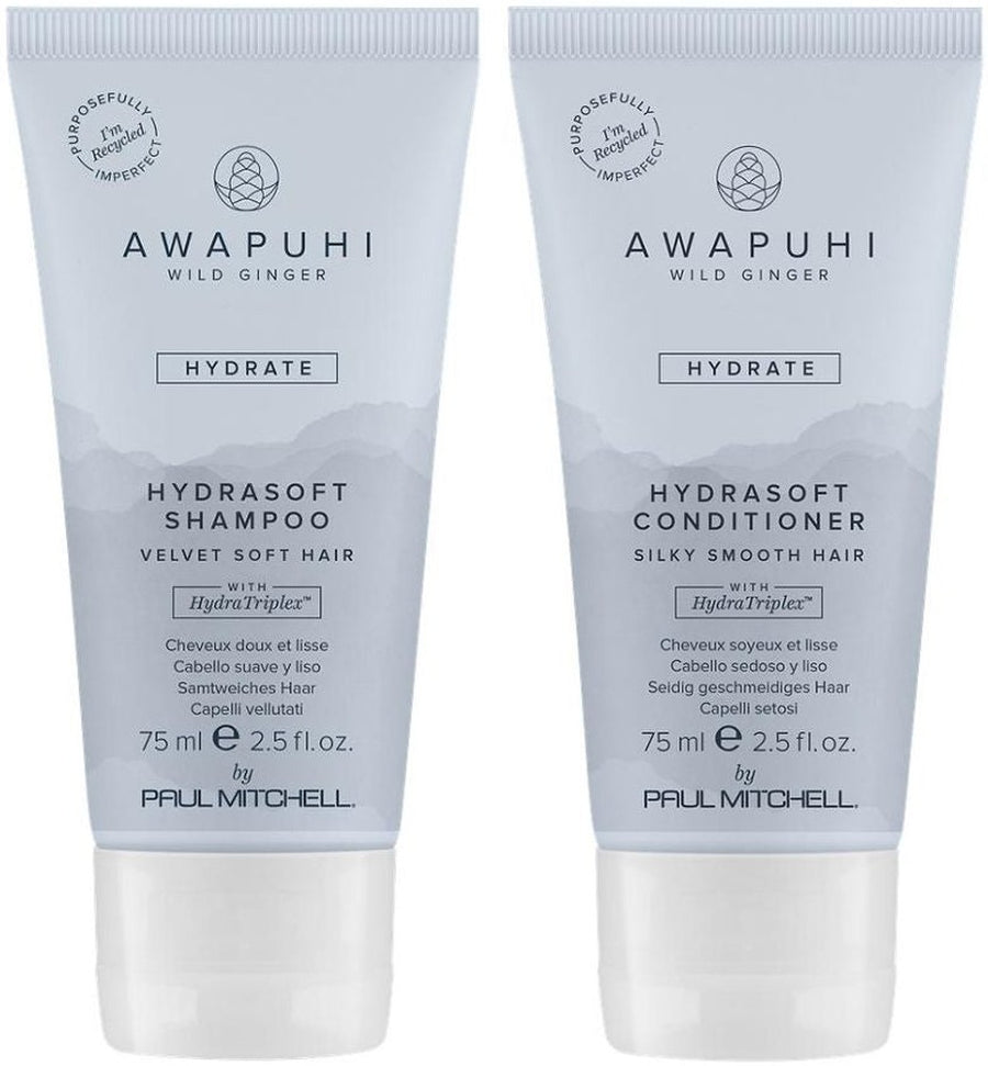 Paul Mitchell Awapuhi Wild Ginger Hydrasoft Duo — Shampoo & Conditioner Duo Set by Paul Mitchell