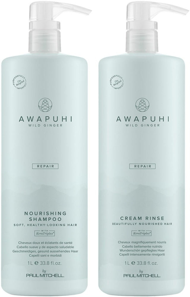 Paul Mitchell Awapuhi Wild Ginger Nourishing Duo 1000 ml — Duo Set