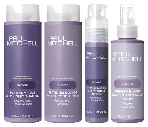 Paul Mitchell Blonde Toning Complete Kit — Shampoo & Conditioner Set