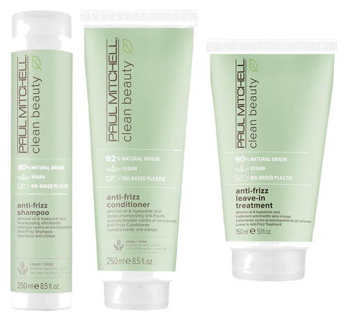 Paul Mitchell Clean Beauty Anti-Frizz Routine — Shampoo & Conditioner Set