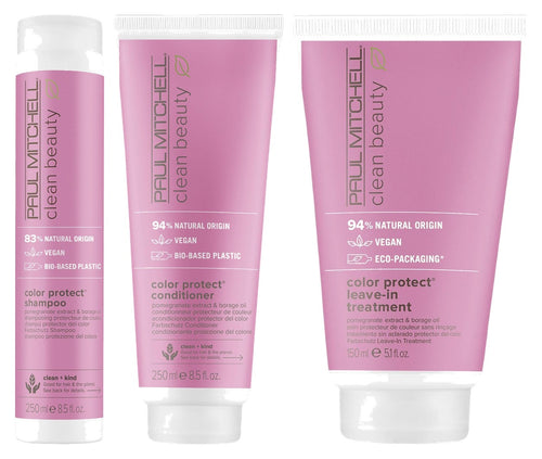 Paul Mitchell Clean Beauty Color Protect Routine — Shampoo & Conditioner Set