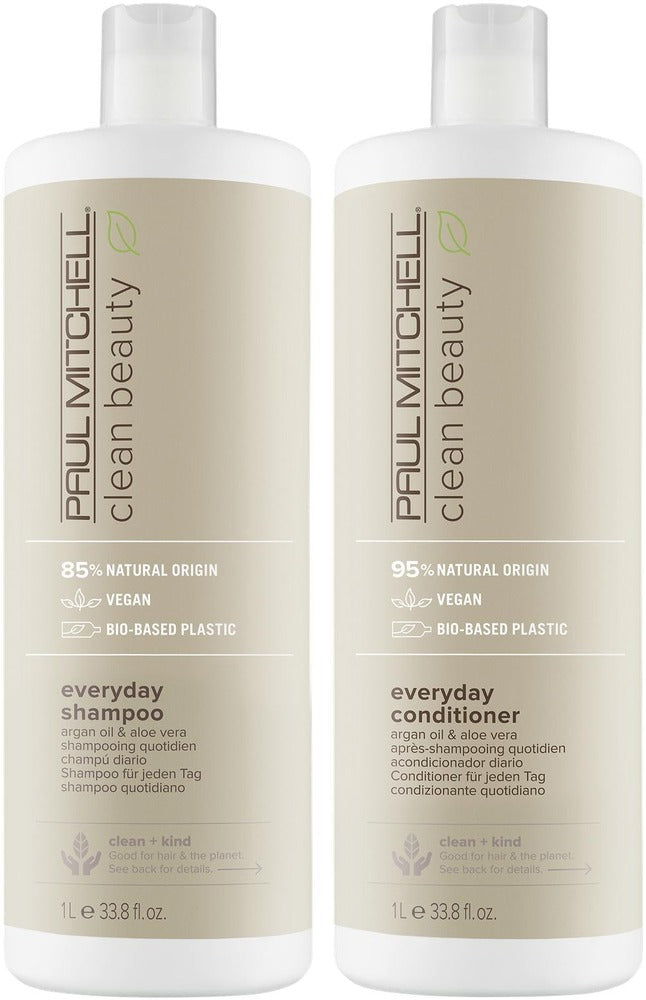 Paul Mitchell Clean Beauty Everyday Duo 1000 ml — Duo Set — The Color, Bridlington