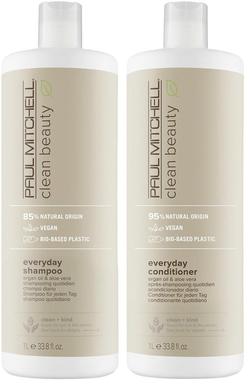 Paul Mitchell Clean Beauty Everyday Duo — Shampoo & Conditioner Set
