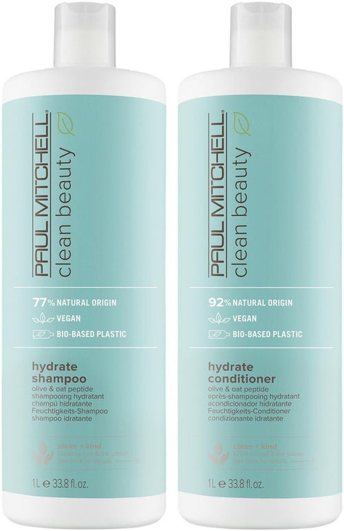 Paul Mitchell Clean Beauty Hydrate Duo — Shampoo & Conditioner Set