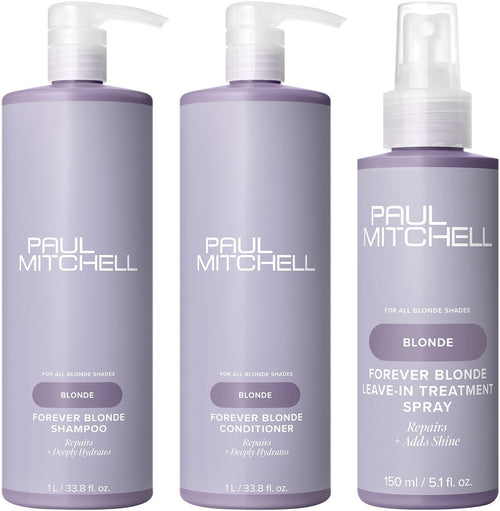 Paul Mitchell Forever Blonde Complete Care — Shampoo & Conditioner Set