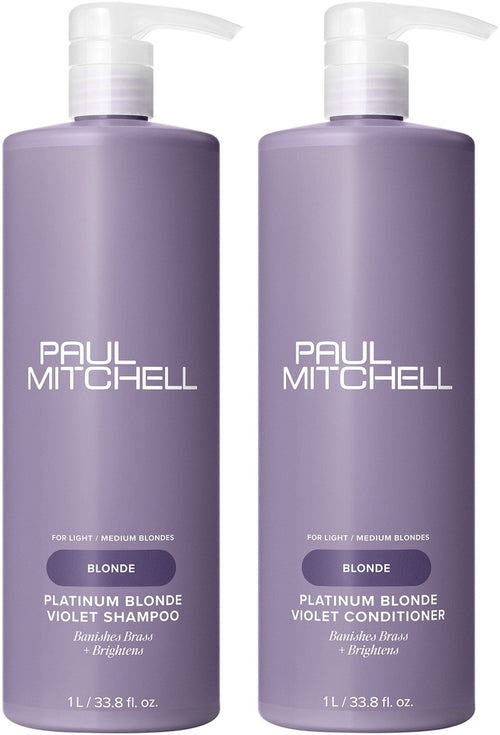 Paul Mitchell Platinum Blonde Duo — Shampoo & Conditioner Set