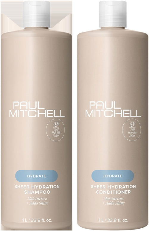 Paul Mitchell Sheer Hydration Duo — Shampoo & Conditioner Set