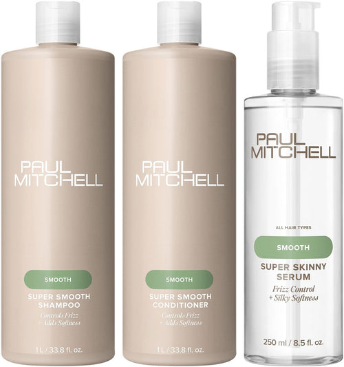 Paul Mitchell Super Smooth Essentials — Shampoo & Conditioner Set