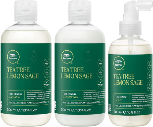 Paul Mitchell Tea Tree Lemon Sage Thickening Routine — Shampoo & Conditioner Set
