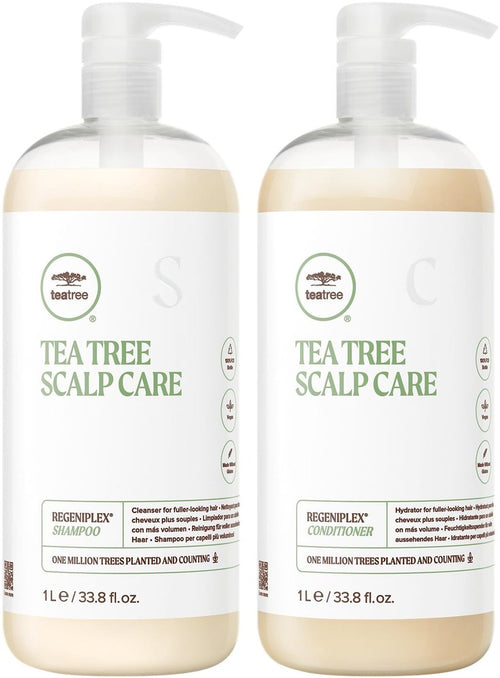 Paul Mitchell Tea Tree Scalp Care Duo — Shampoo & Conditioner Set
