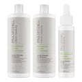 Paul Mitchell Clean Beauty Scalp & Shine Set 1000 ml — Clean Beauty Scalp Therapy Shampoo, Clean Beauty Scalp Therapy Conditioner, Clean Beauty Scalp Drops Paul Mitchell Clean Beauty Scalp & Shine Set