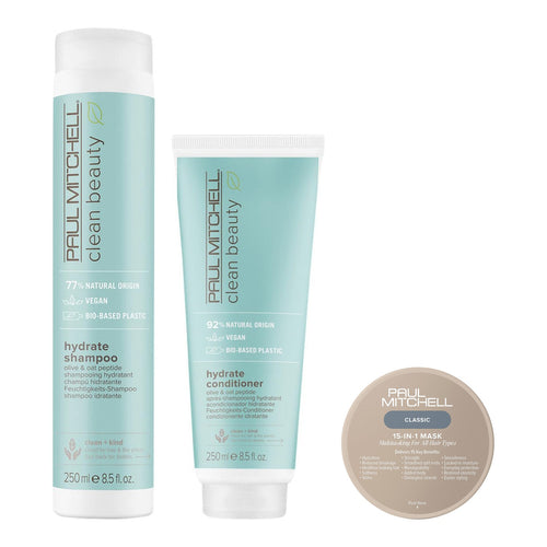 Paul Mitchell Deep Moisture Treatment Set — Shampoo & Conditioner Set