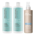 Paul Mitchell Dry Hair Rescue Kit 1000 ml — Clean Beauty Hydrate Shampoo, Clean Beauty Hydrate Conditioner, Awpauhi Moisture Mist Paul Mitchell Dry Hair Rescue Kit