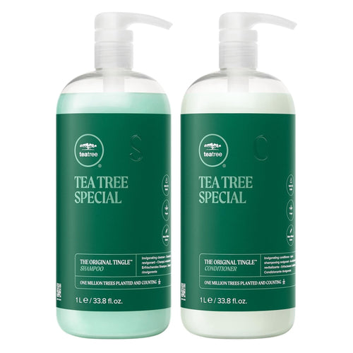 Paul Mitchell Tea Tree Special Duo — 1000 ml shampoo and 1000 ml conditioner